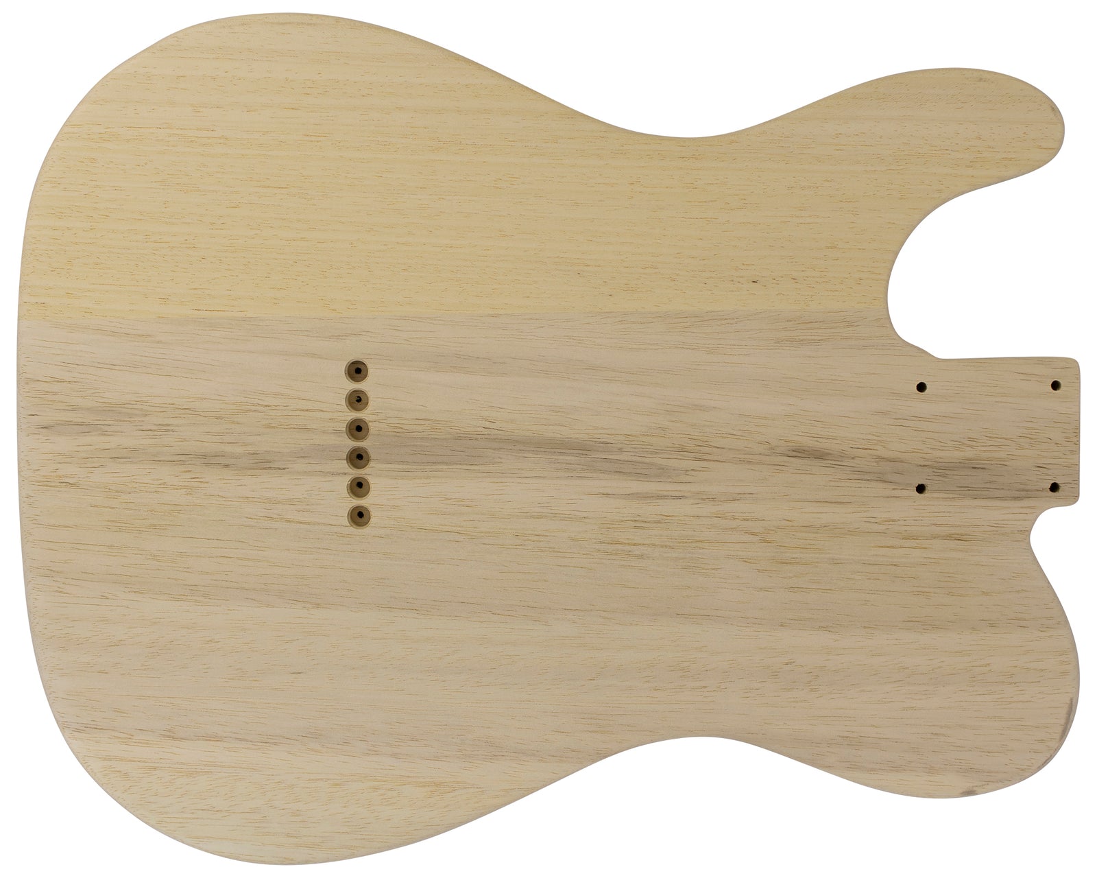 TC SS BODY - 1950's 2pc White Limba 1.5 Kg - 855242-Guitar Bodies - In Stock-Guitarbuild