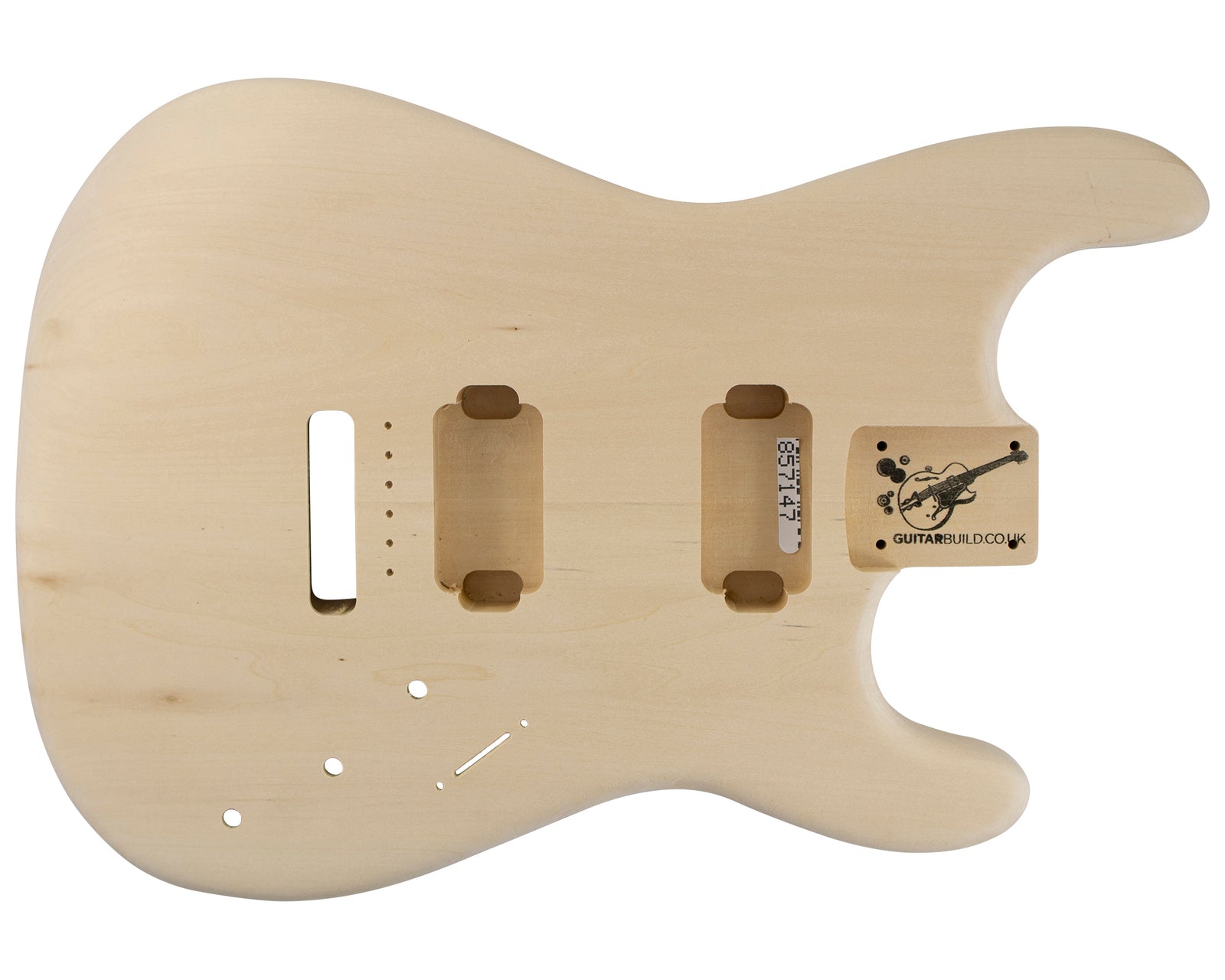 SC HH BODY - NSP 2pc Basswood 1.6 Kg - 857147-Guitar Bodies - In Stock-Guitarbuild