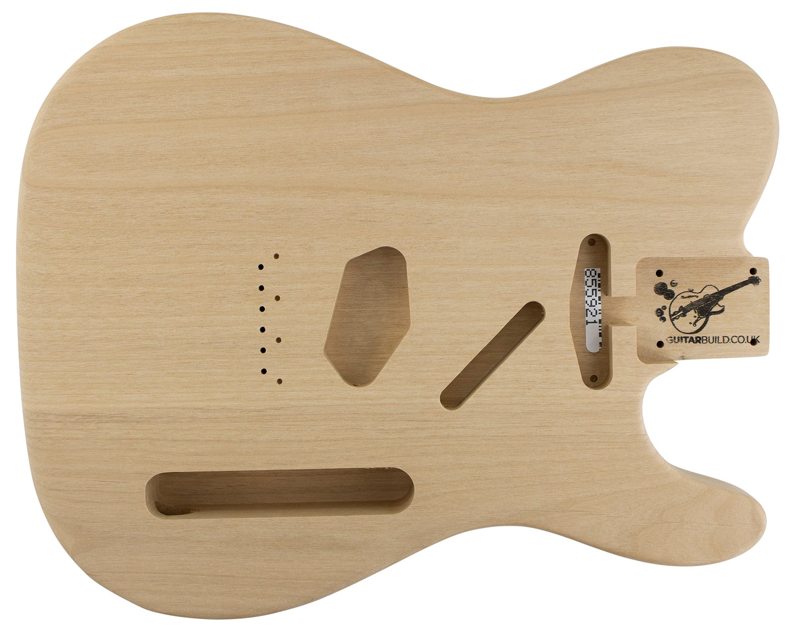 TC SS BODY 1959 - 1966 2pc Alder 2.1 Kg - 855921-Guitar Bodies - In Stock-Guitarbuild