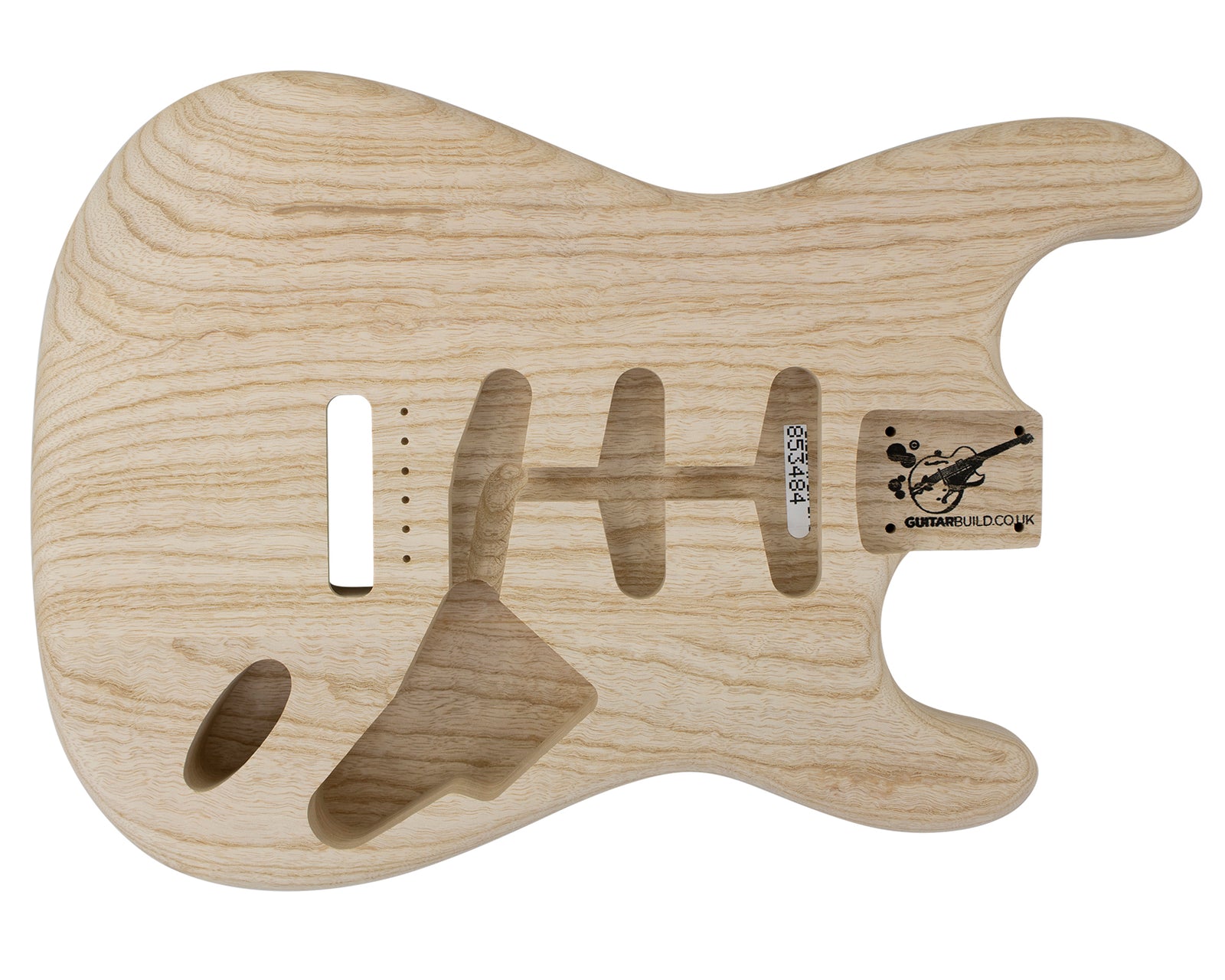 SC SSS BODY - 1960's 3pc Swamp Ash 1.7 Kg - 853484-Guitar Bodies - In Stock-Guitarbuild