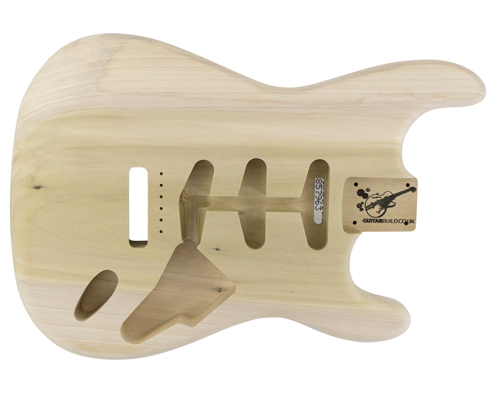 SC SSS BODY 1pc Poplar 2.2 Kg - 857963-Guitar Bodies - In Stock-Guitarbuild