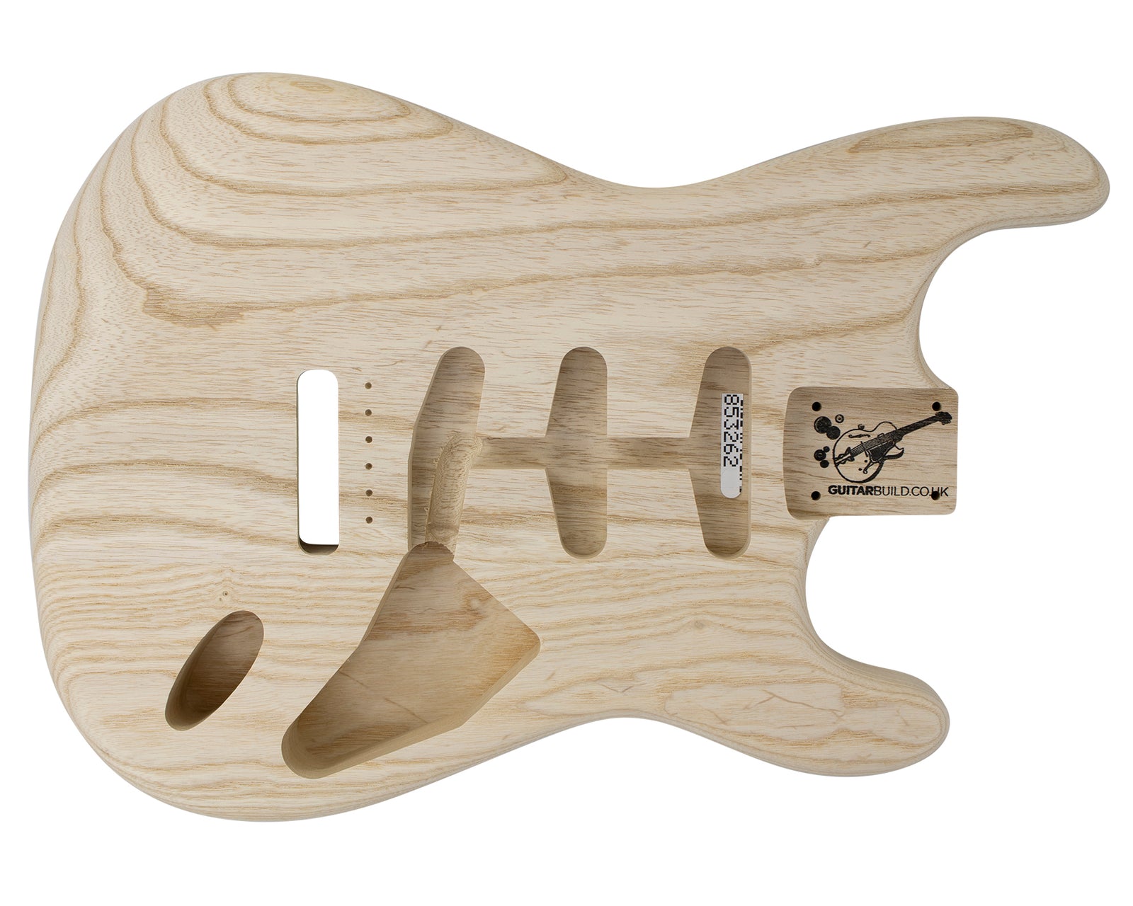 SC SSS BODY - 1950's 2pc Swamp Ash 1.6 Kg - 853262-Guitar Bodies - In Stock-Guitarbuild