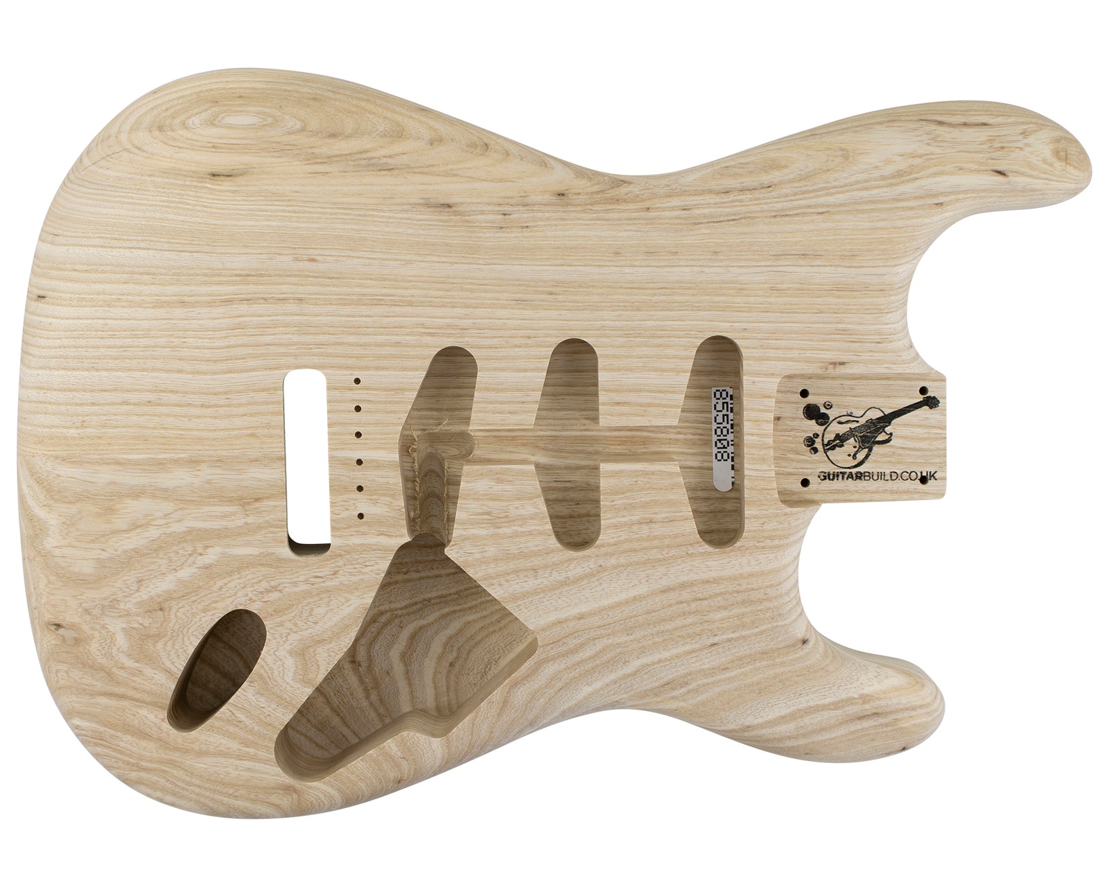 SC SSS BODY 2pc Baseball Bat Ash 2.4 Kg - 855808-Guitar Bodies - In Stock-Guitarbuild