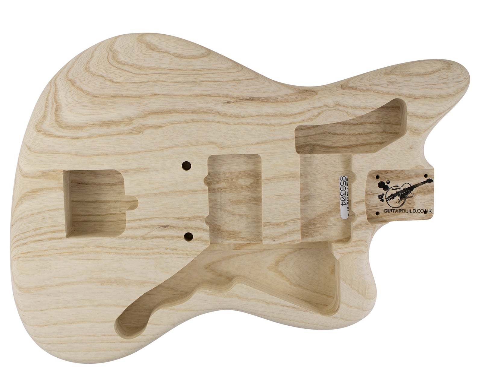 JM BODY MID 1960 ONWARDS 2pc Swamp Ash 1.9 Kg - 858304-Guitar Bodies - In Stock-Guitarbuild