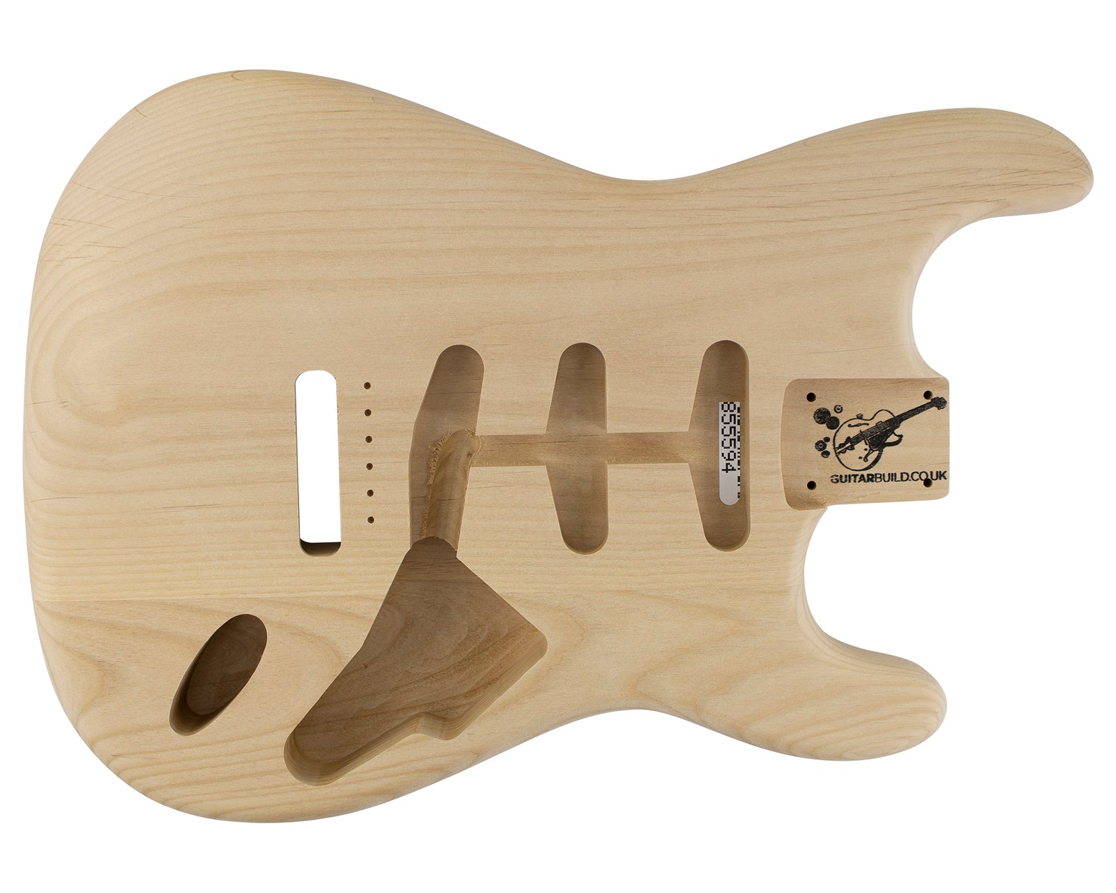 SC SSS BODY - 1960's 2pc Alder 1.9 Kg - 855594-Guitar Bodies - In Stock-Guitarbuild