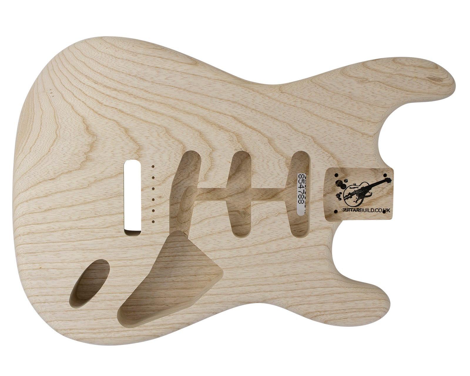 SC SSS BODY - 1950's 1pc Swamp Ash 1.6 Kg - 854788-Guitar Bodies - In Stock-Guitarbuild