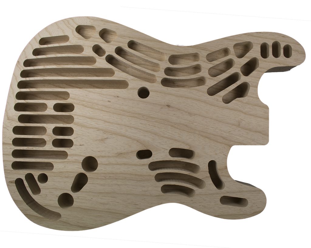 SC SSS BODY - Chambered-Guitar Bodies - Standard-Guitarbuild