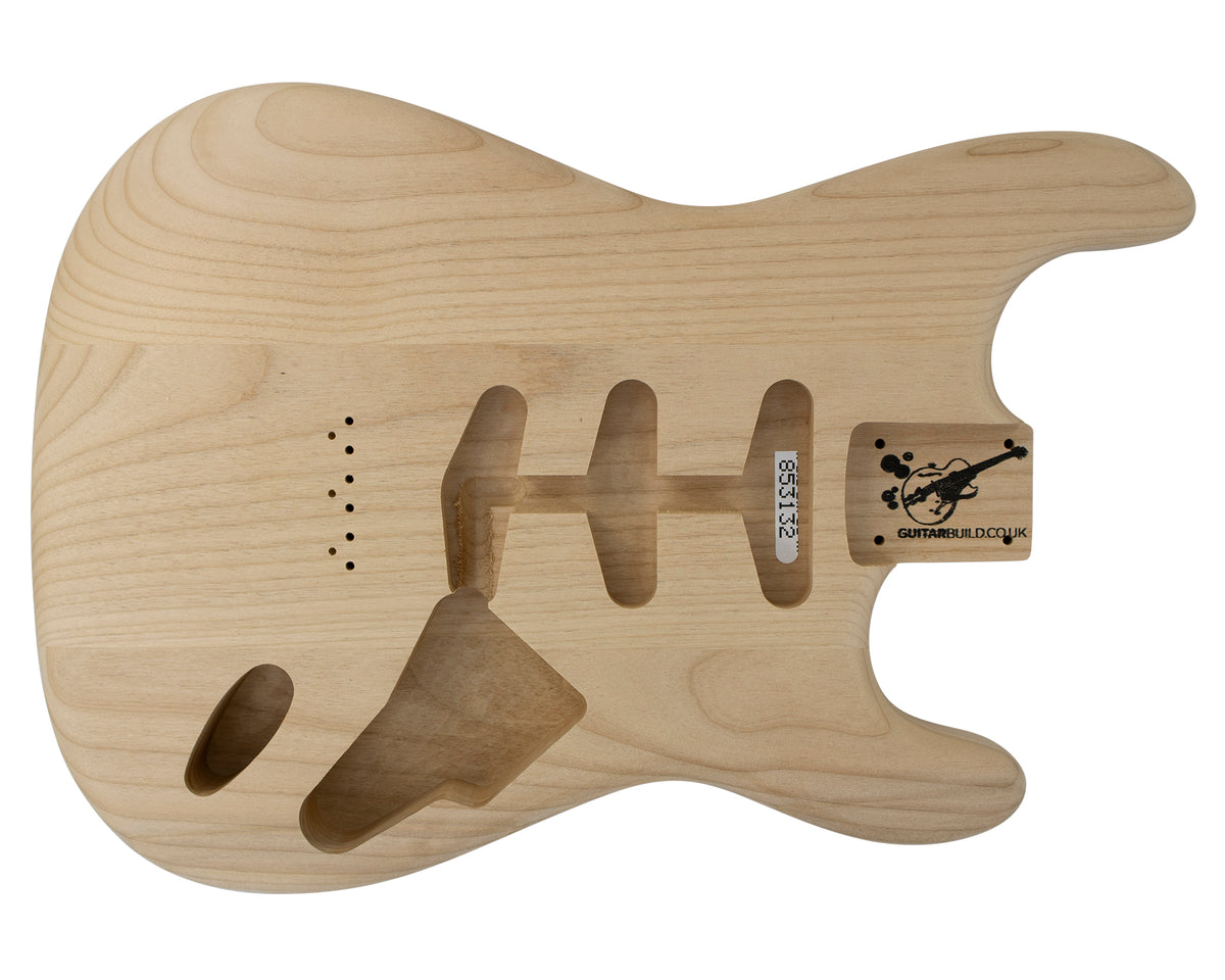 SC SSS BODY - HARDTAIL 3pc Alder 1.7 Kg - 853132-Guitar Bodies - In Stock-Guitarbuild