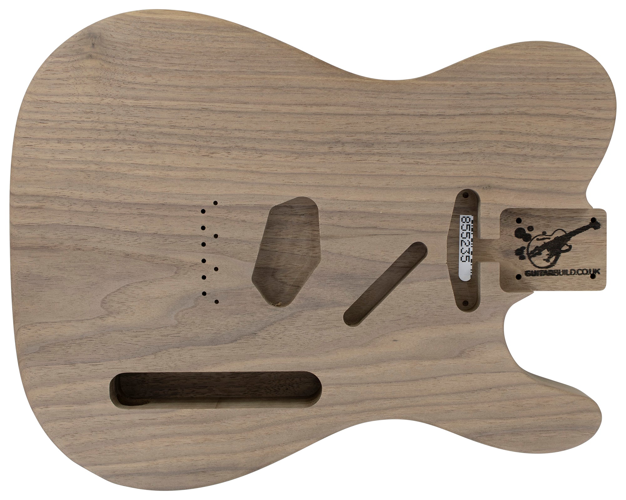 TC SS BODY - 1950's 1pc Walnut 2.9 Kg - 855235-Guitar Bodies - In Stock-Guitarbuild