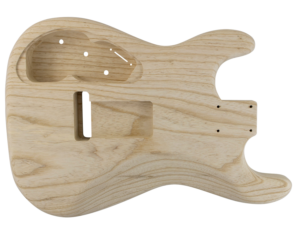 SC SSS BODY - NSP 1pc Swamp Ash 1.7 Kg - 857376-Guitar Bodies - In Stock-Guitarbuild