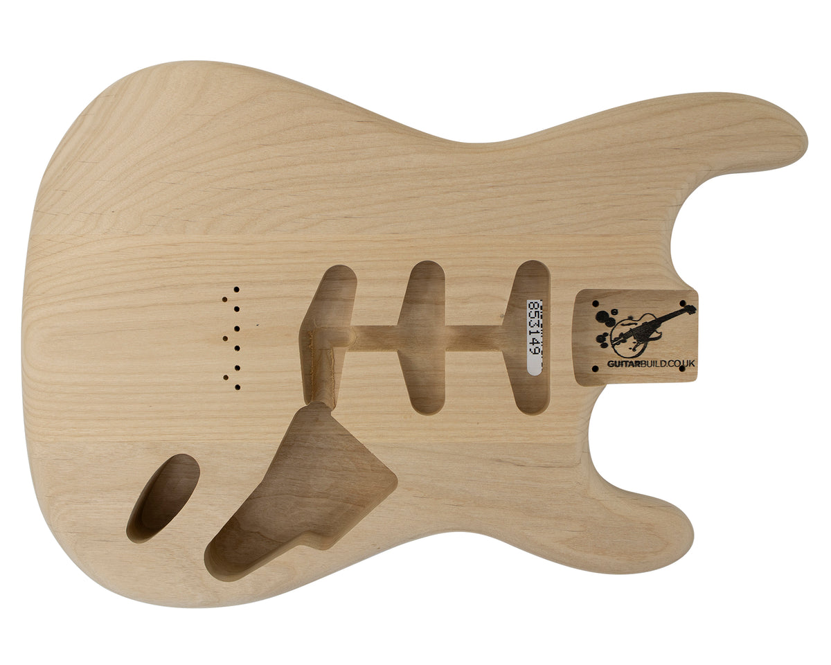 SC SSS BODY - HARDTAIL 3pc Alder 1.9 Kg - 853149-Guitar Bodies - In Stock-Guitarbuild