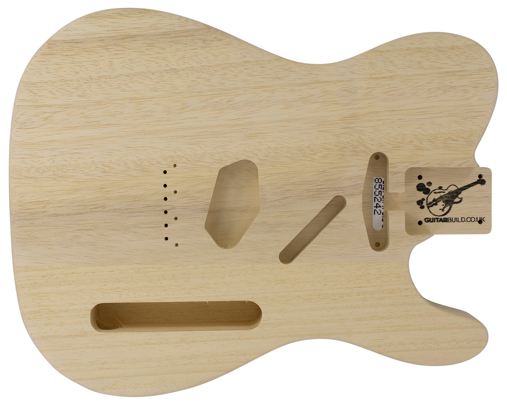 TC SS BODY - 1950's 2pc White Limba 1.5 Kg - 855242-Guitar Bodies - In Stock-Guitarbuild