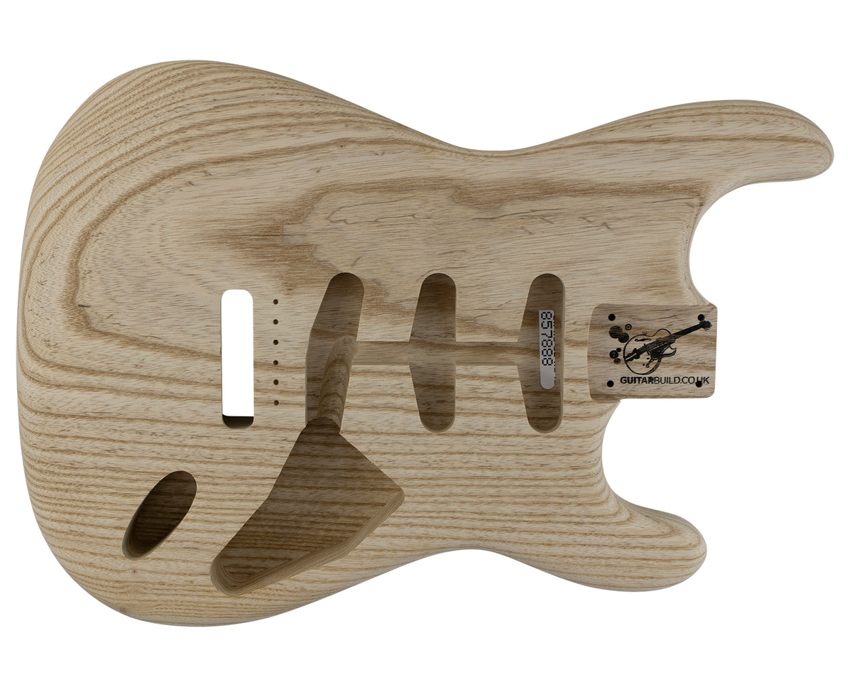 SC SSS BODY - 1950's 1pc Swamp Ash 1.8 Kg - 857888-Guitar Bodies - In Stock-Guitarbuild
