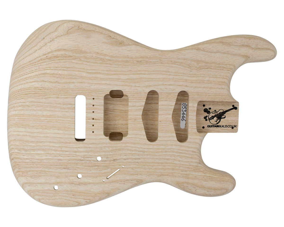 SC HSS BODY - NSP 2pc Swamp Ash 1.8 Kg - 853446-Guitar Bodies - In Stock-Guitarbuild