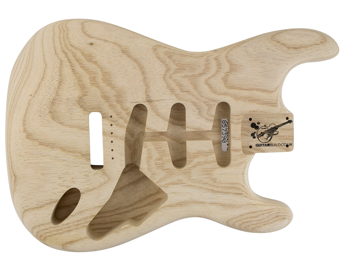 SC SSS BODY - 1960's 1pc Swamp Ash 1.5 Kg - 857390-Guitar Bodies - In Stock-Guitarbuild