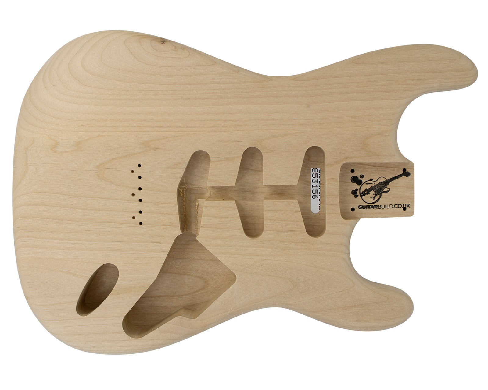 SC SSS BODY - HARDTAIL 3pc Alder 1.9 Kg - 853156-Guitar Bodies - In Stock-Guitarbuild