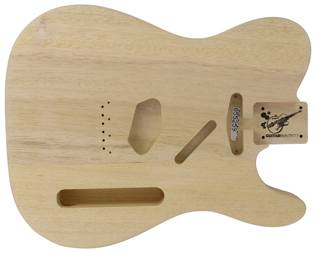 TC SS BODY - 1950&#39;s 2pc White Limba 1.5 Kg - 855259-Guitar Bodies - In Stock-Guitarbuild