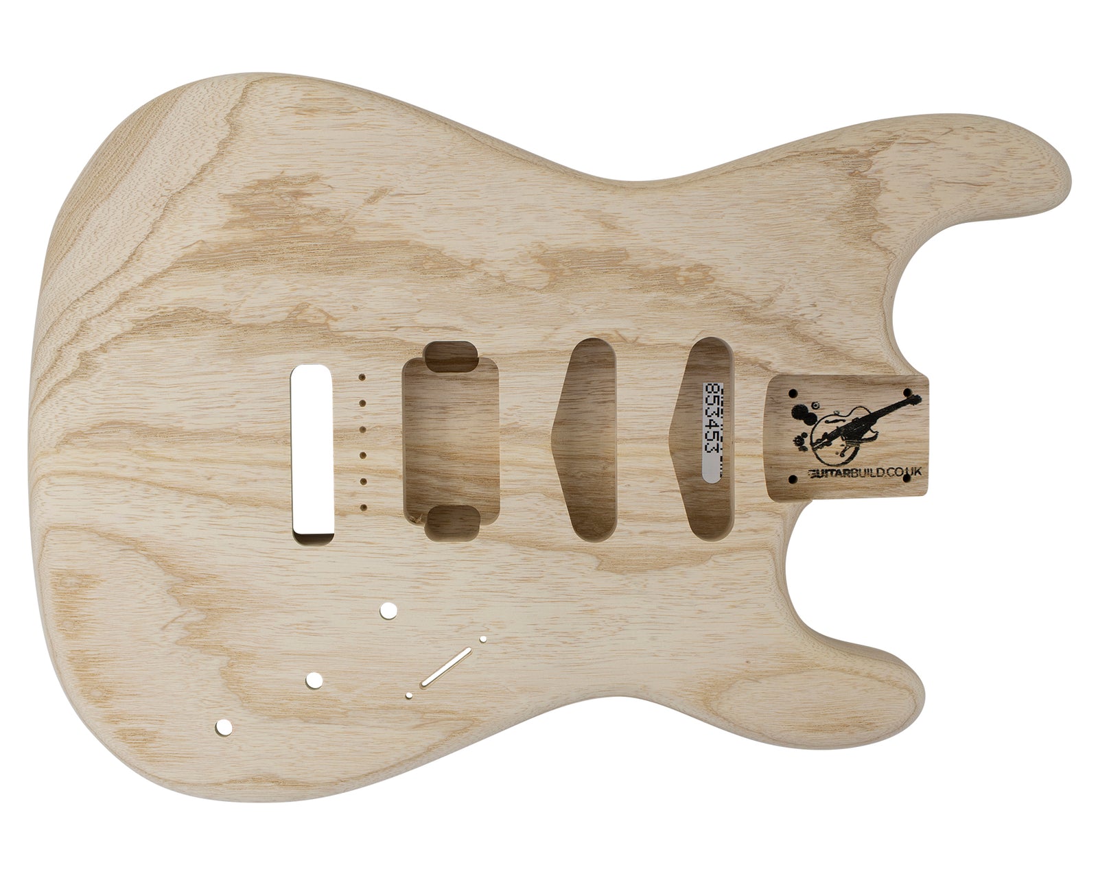 SC HSS BODY - NSP 2pc Swamp Ash 1.6 Kg - 853453-Guitar Bodies - In Stock-Guitarbuild