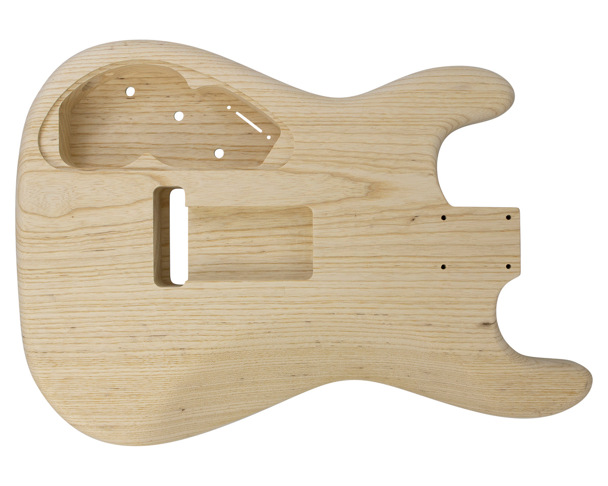 SC SSS BODY - NSP 1pc Swamp Ash 1.8 Kg - 852012-Guitar Bodies - In Stock-Guitarbuild