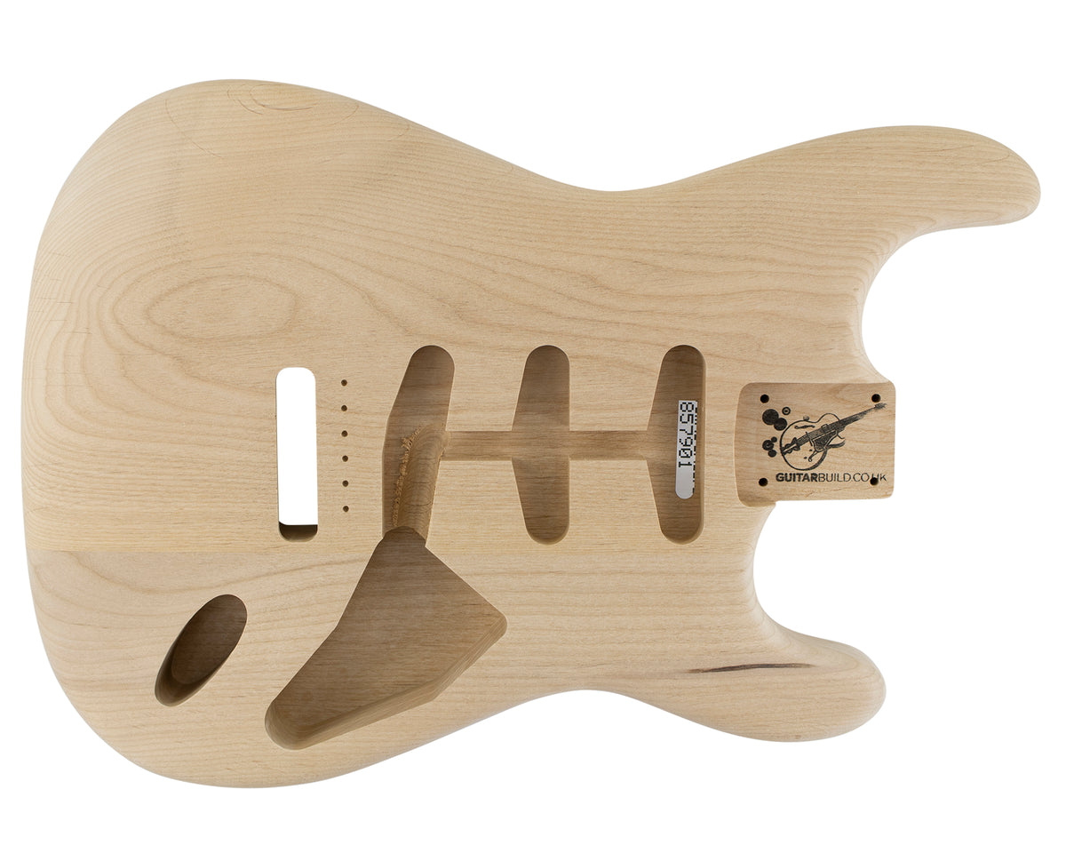 SC SSS BODY - 1950's 2pc Alder 1.8 Kg - 857901-Guitar Bodies - In Stock-Guitarbuild