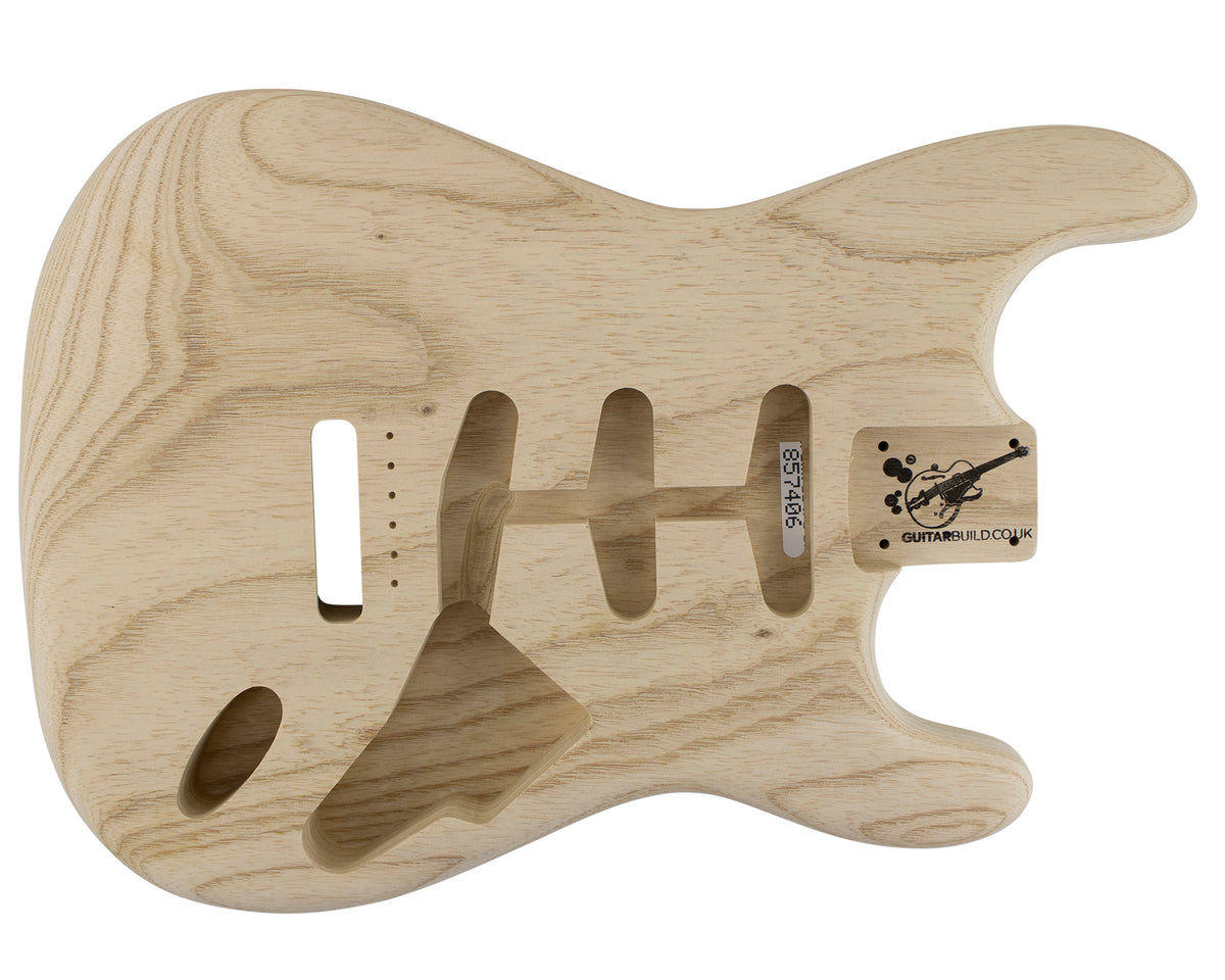 SC SSS BODY - 1960's 1pc Swamp Ash 1.4 Kg - 857406-Guitar Bodies - In Stock-Guitarbuild