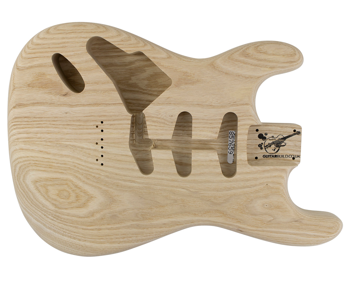 SC SSS BODY - HARDTAIL 2pc Swamp Ash 2.4 Kg - 857659-Guitar Bodies - In Stock-Guitarbuild