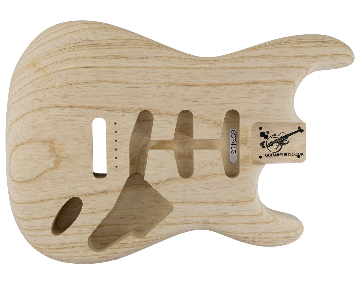 SC SSS BODY - 1960's 1pc Swamp Ash 1.7 Kg - 857413-Guitar Bodies - In Stock-Guitarbuild