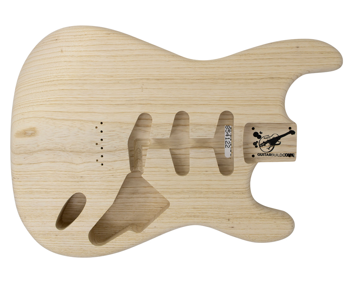 SC SSS BODY - HARDTAIL 1pc Swamp Ash 1.8 Kg - 854122-Guitar Bodies - In Stock-Guitarbuild