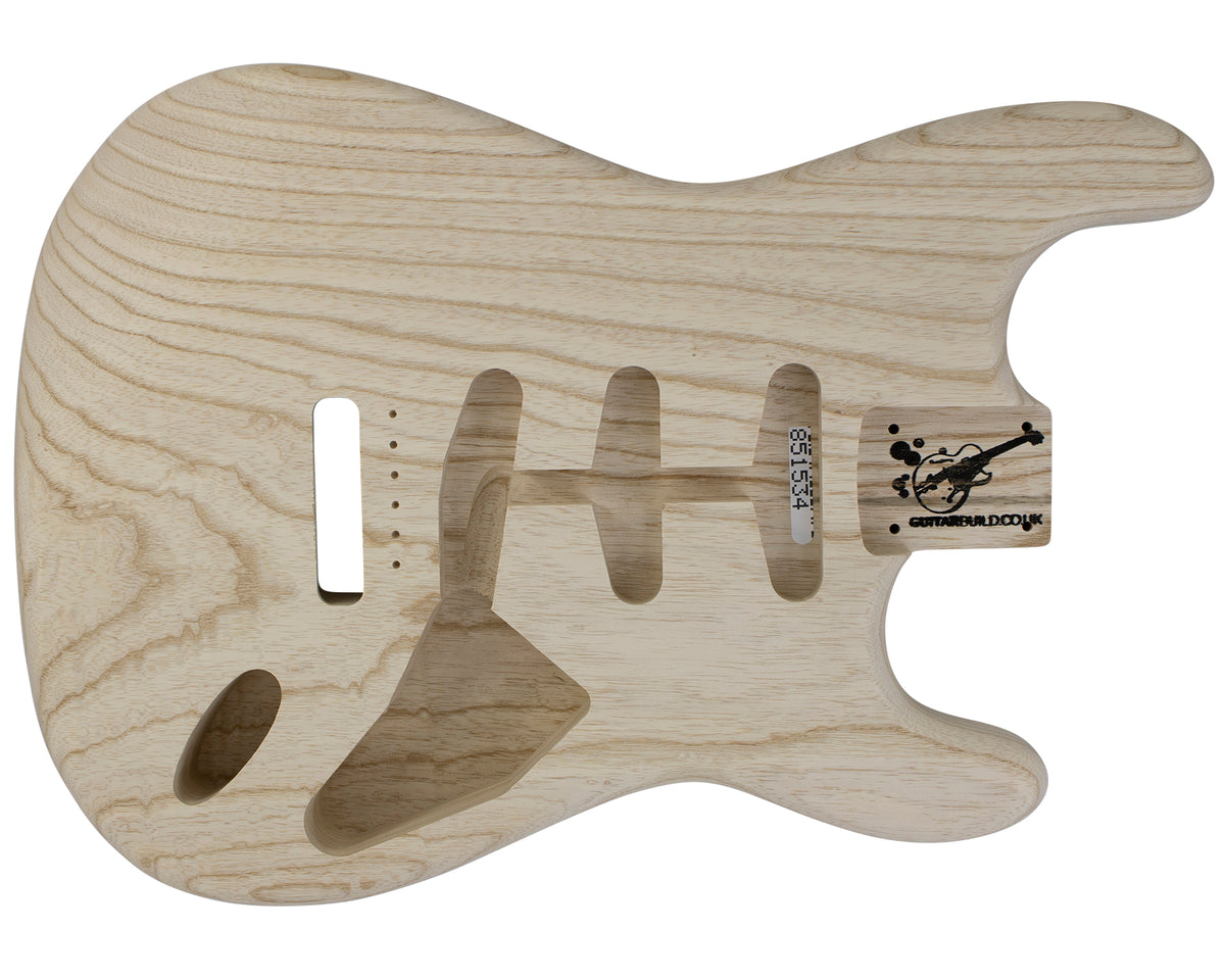 SC SSS BODY - 1950&#39;s 1pc Swamp Ash 1.9 Kg - 851534-Guitar Bodies - In Stock-Guitarbuild