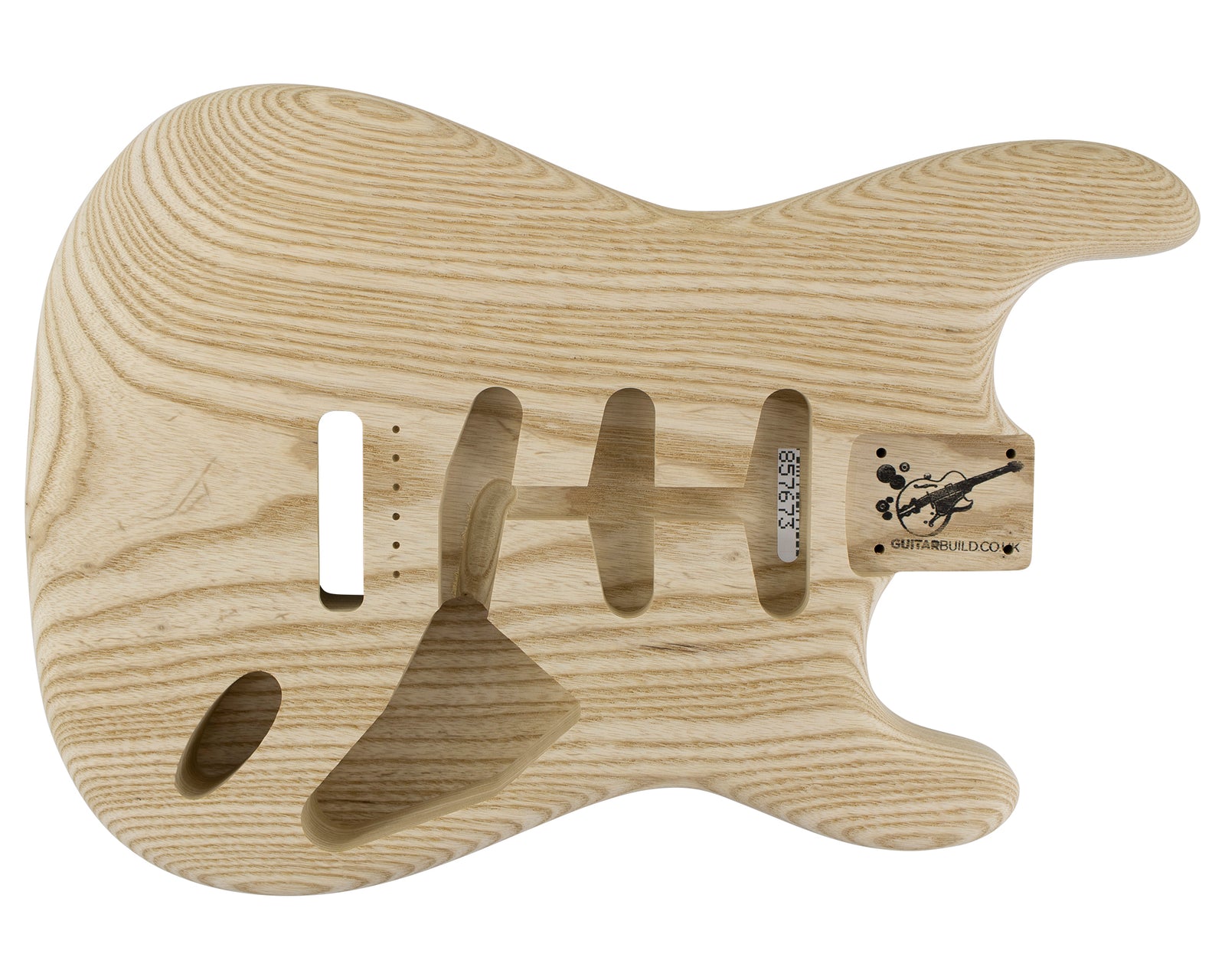 SC SSS BODY - 1950's 1pc Swamp Ash 1.7 Kg - 857673-Guitar Bodies - In Stock-Guitarbuild