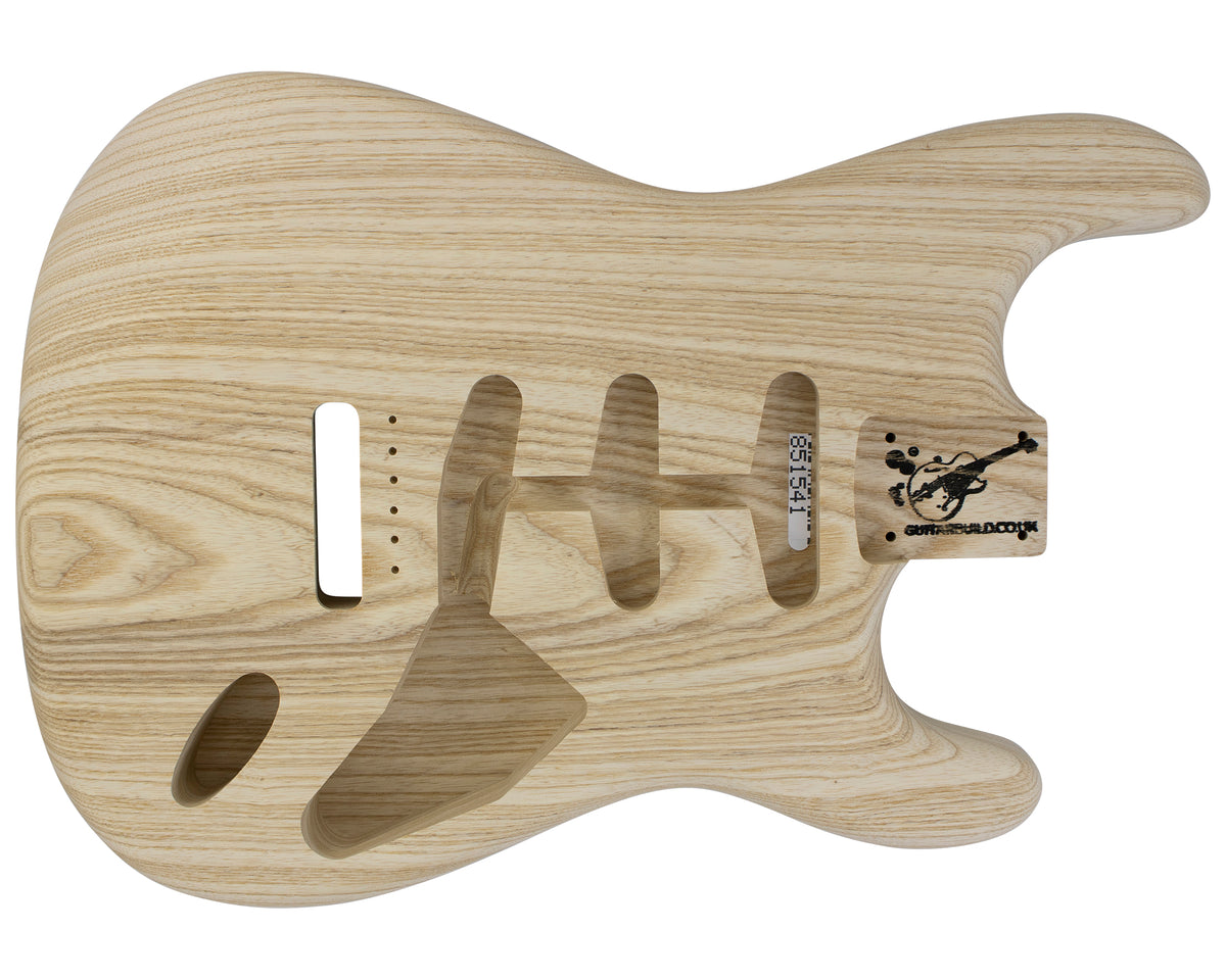 SC SSS BODY - 1950&#39;s 1pc Swamp Ash 1.8 Kg - 851541-Guitar Bodies - In Stock-Guitarbuild