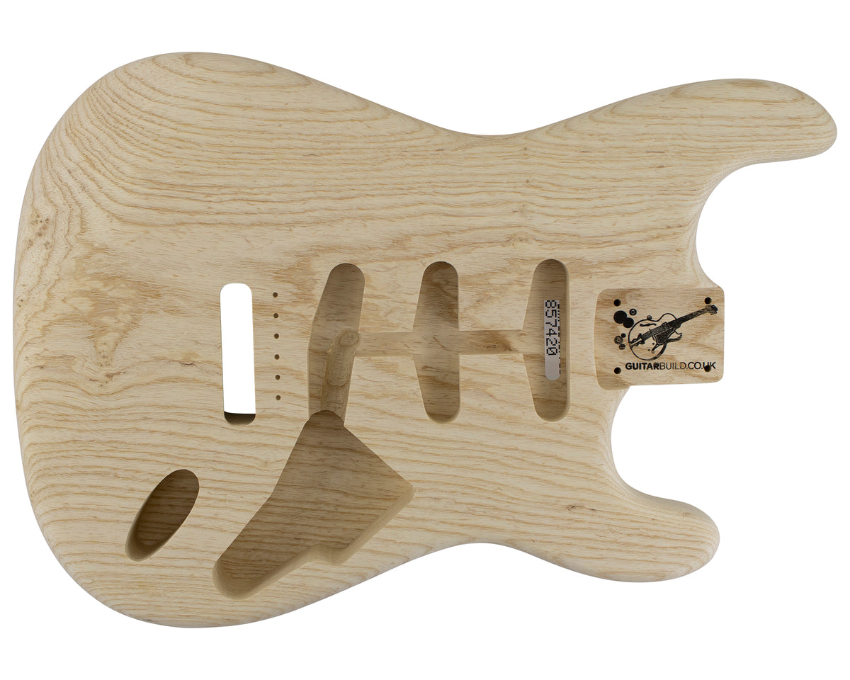 SC SSS BODY - 1960's 1pc Swamp Ash 1.7 Kg - 857420-Guitar Bodies - In Stock-Guitarbuild