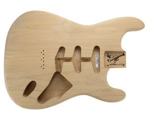 SC SSS BODY - HARDTAIL 2pc Alder 1.9 Kg - 847353-Guitar Bodies - In Stock-Guitarbuild