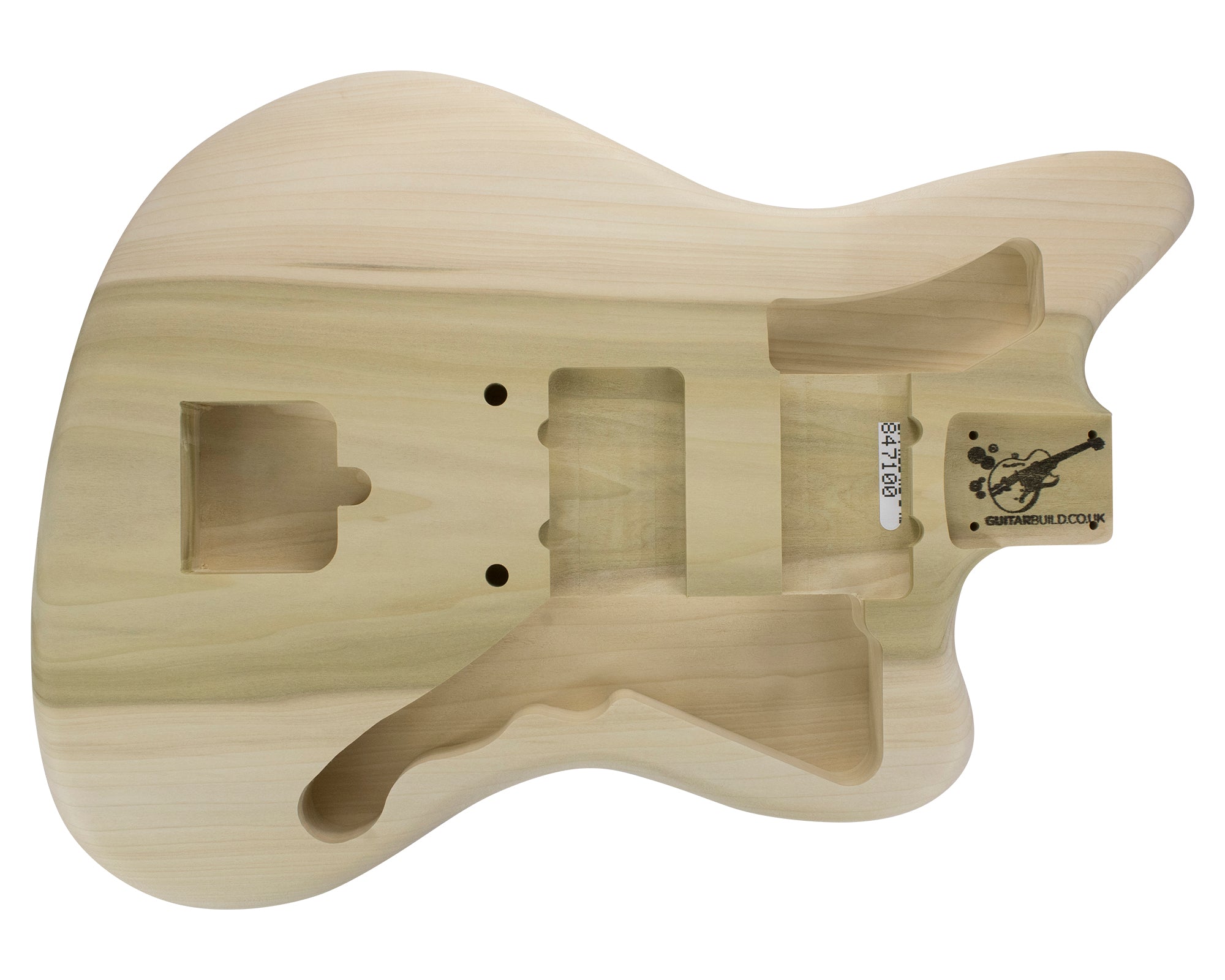 JM BODY MID 1960 ONWARDS 1pc Poplar 2.1 Kg - 847100-Guitar Bodies - In Stock-Guitarbuild