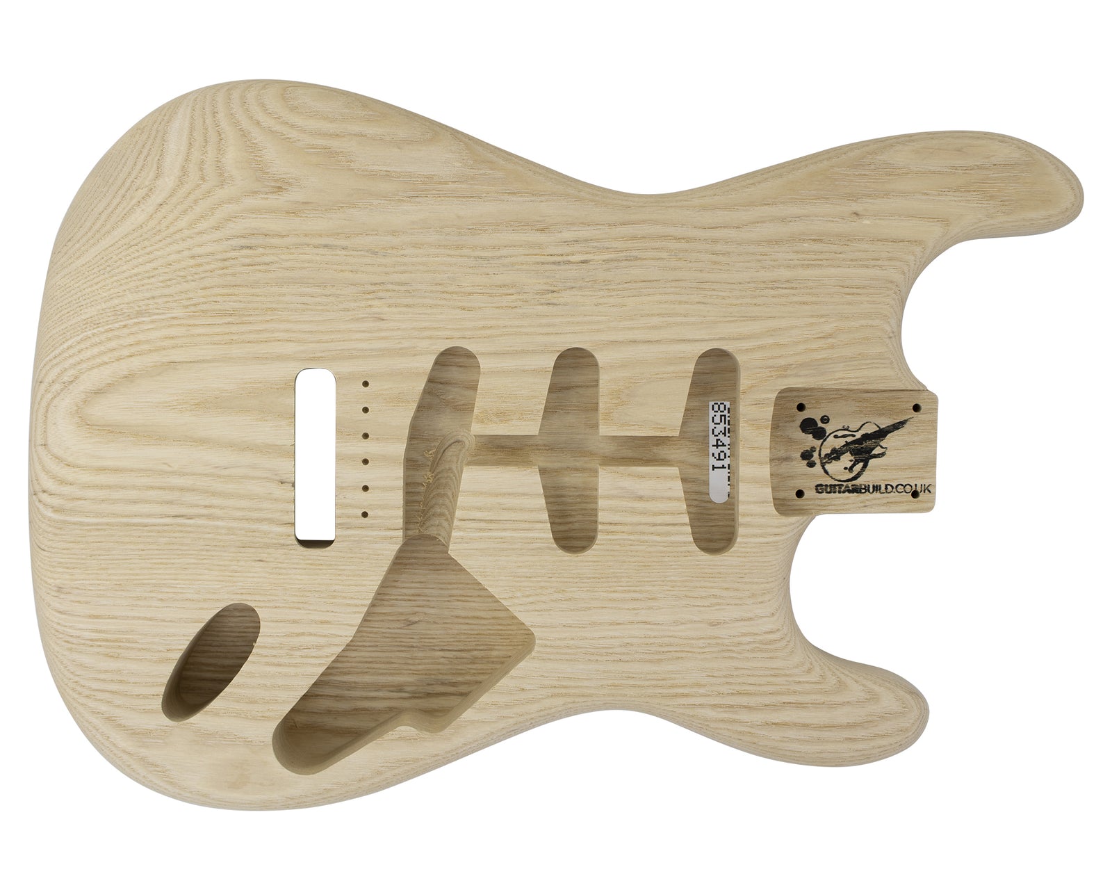 SC SSS BODY - 1960's 3pc Swamp Ash 1.9 Kg - 853491-Guitar Bodies - In Stock-Guitarbuild