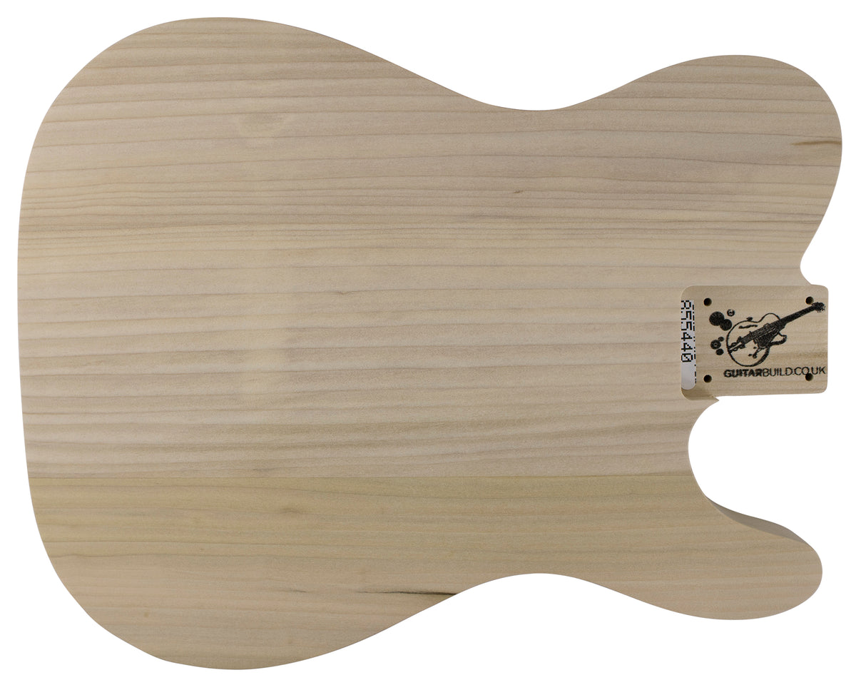 TC SHAPED WOOD BLANK 3pc Poplar 2 Kg - 855440-Guitar Bodies - In Stock-Guitarbuild