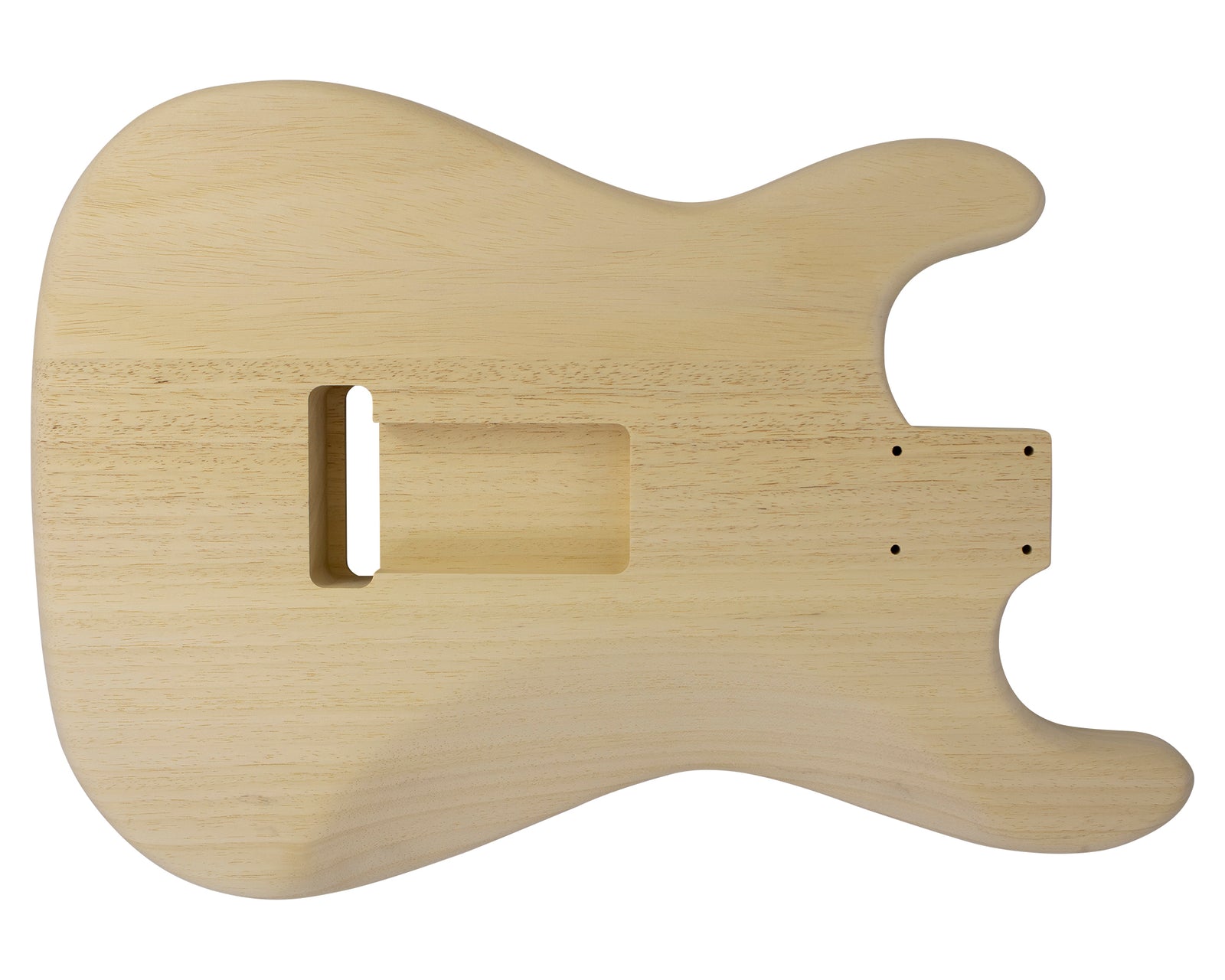 SC SSS BODY - 1960's 2pc White Limba 1.5 Kg - 854146-Guitar Bodies - In Stock-Guitarbuild