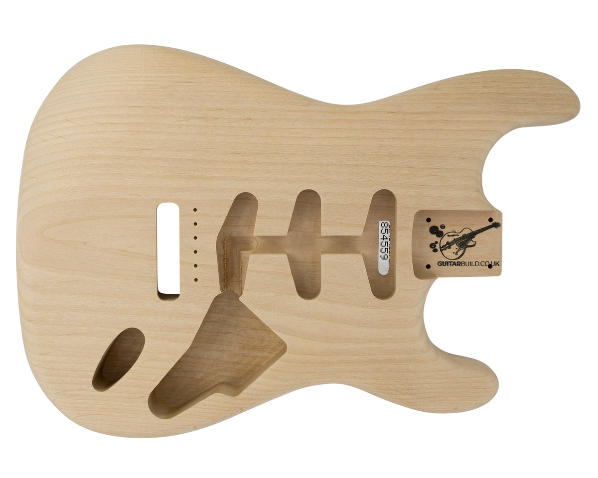 SC SSS BODY 1pc Alder 1.9 Kg - 854559-Guitar Bodies - In Stock-Guitarbuild