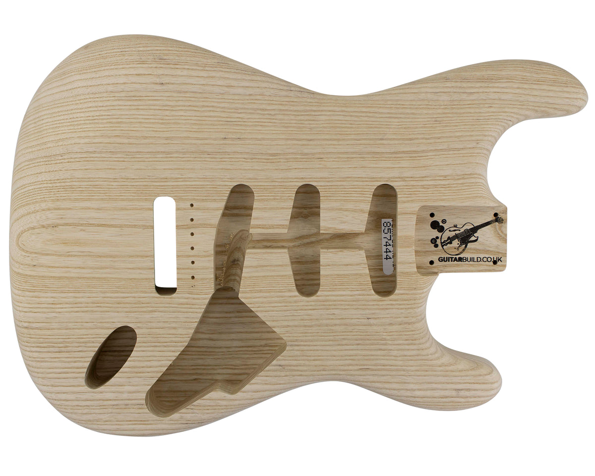 SC SSS BODY - 1960's 1pc Swamp Ash 2 Kg - 857444-Guitar Bodies - In Stock-Guitarbuild