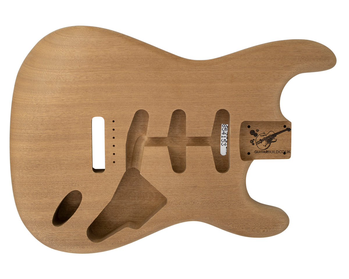 SC SSS BODY - 1960&#39;s 1pc Mahogany 2.3 Kg - 854153-Guitar Bodies - In Stock-Guitarbuild