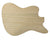 JG VINTAGE BODY 2pc Korina 2 Kg - 855051-Guitar Bodies - In Stock-Guitarbuild