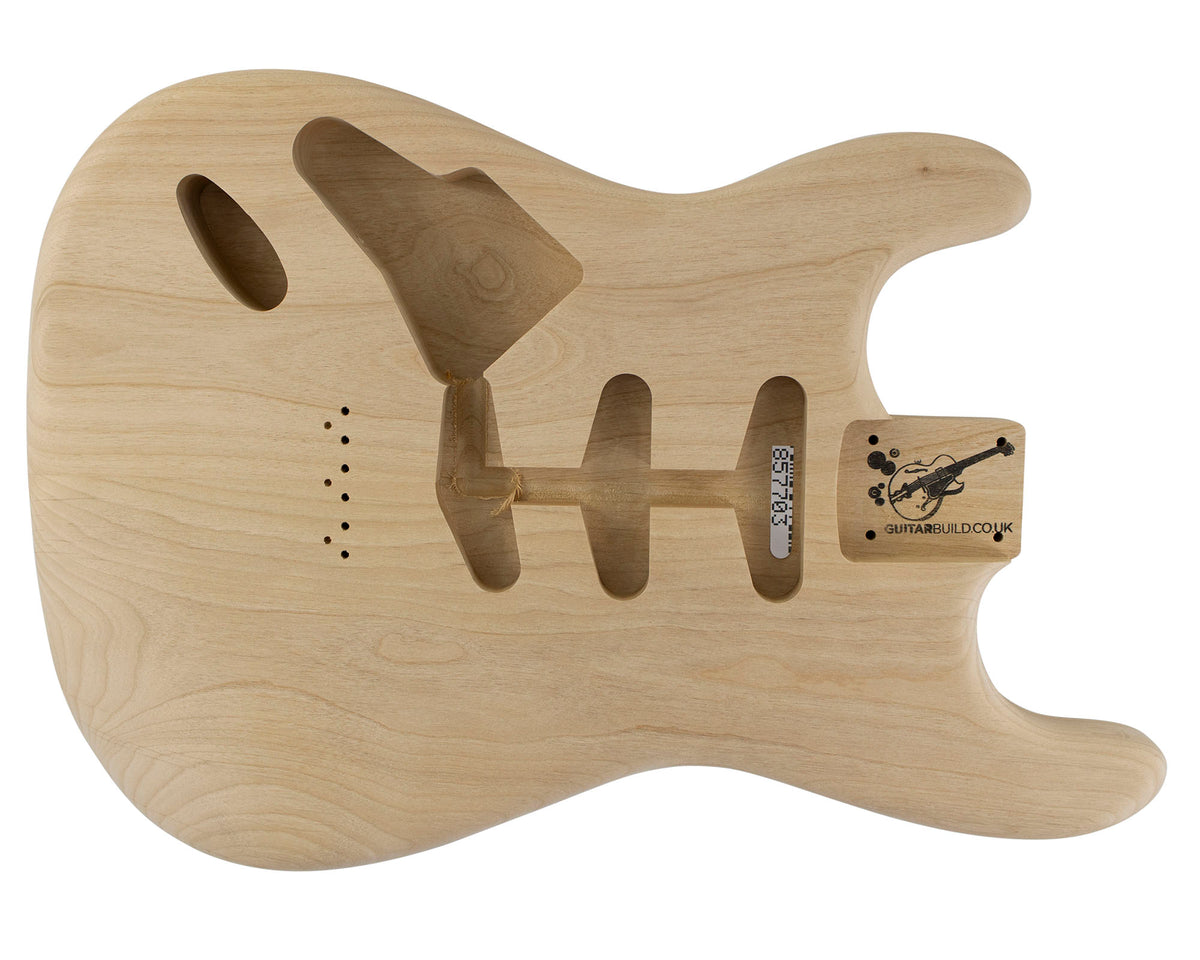 SC SSS BODY - HARDTAIL 2pc Alder 2 Kg - 857703-Guitar Bodies - In Stock-Guitarbuild