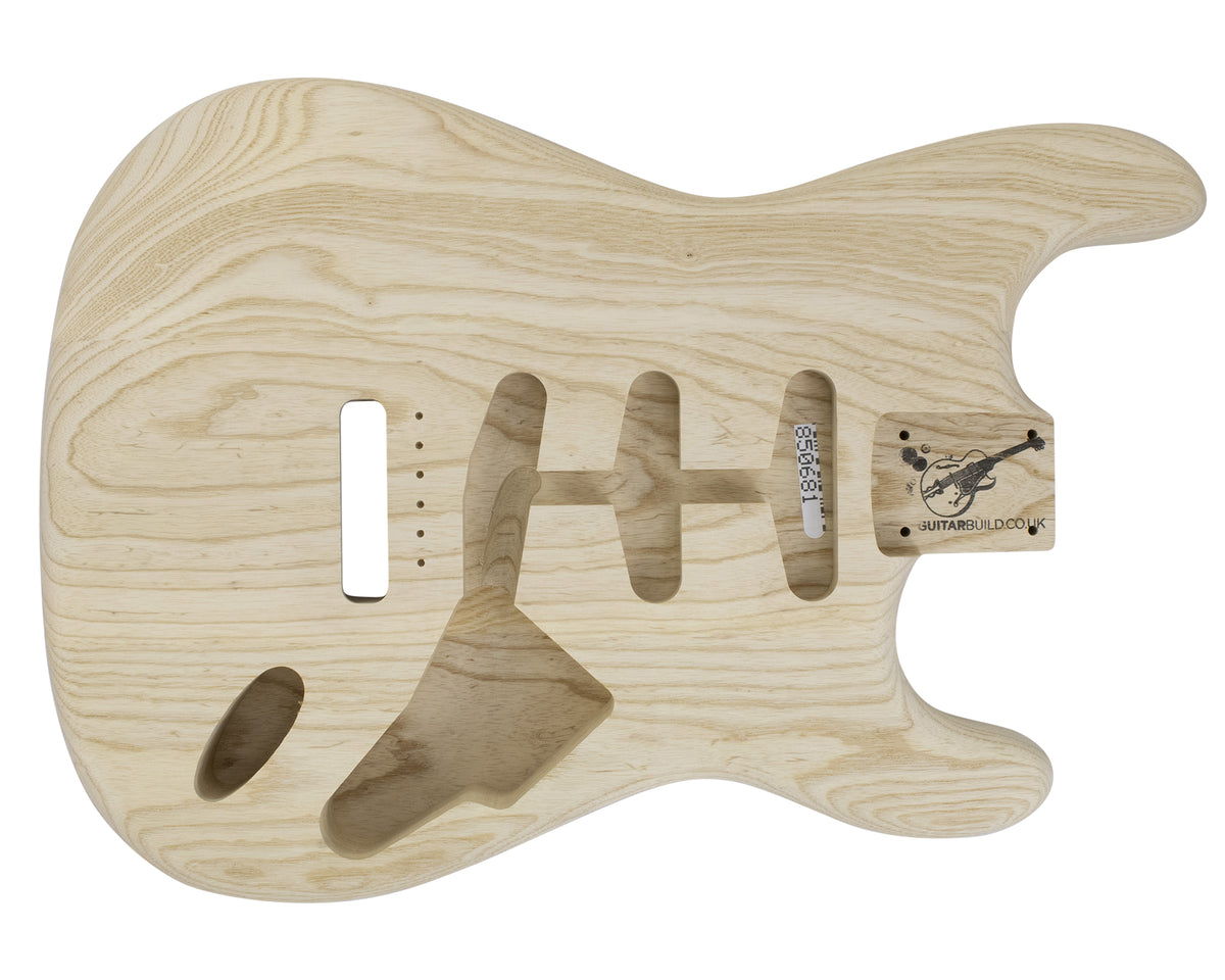 SC SSS BODY - 1960&#39;s 3pc Swamp Ash 1.8 Kg - 850681-Guitar Bodies - In Stock-Guitarbuild