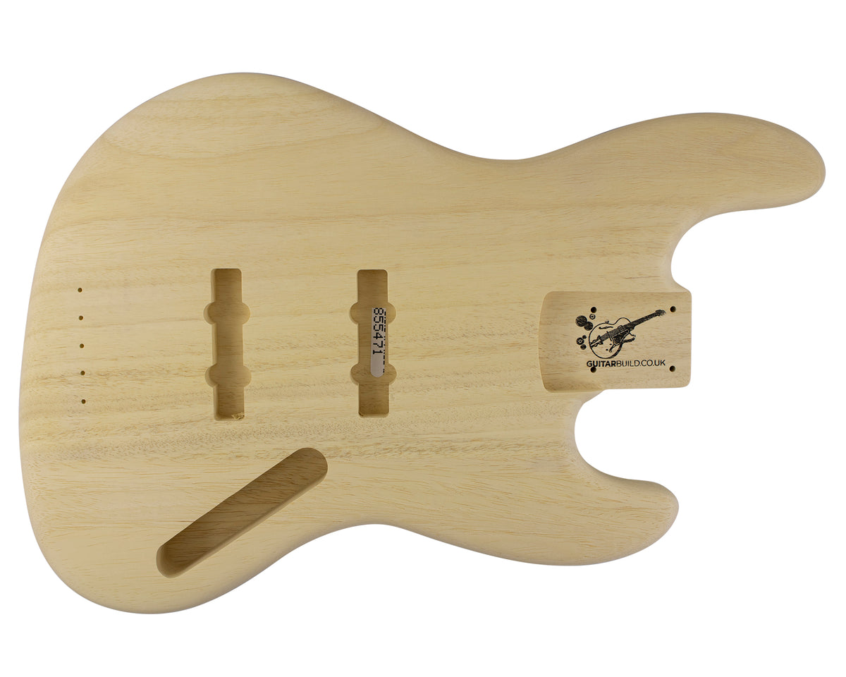 JB BODY 1960 2pc White Limba 1.9 Kg - 855471-Bass Bodies - In Stock-Guitarbuild
