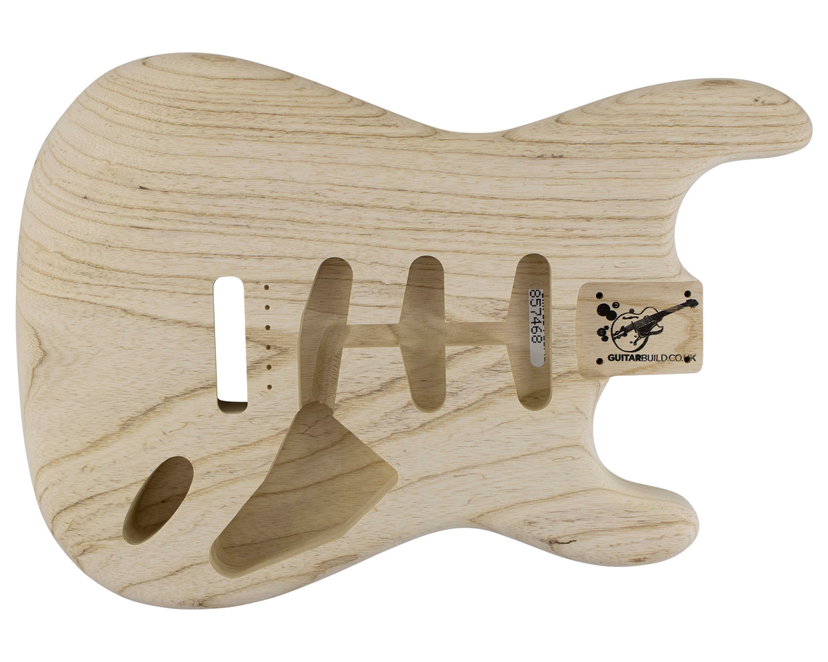 SC SSS BODY - 1950's 1pc Swamp Ash 1.6 Kg - 857468-Guitar Bodies - In Stock-Guitarbuild