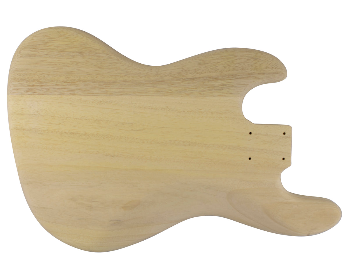 JB BODY 1960 2pc White Limba 1.9 Kg - 855471-Bass Bodies - In Stock-Guitarbuild