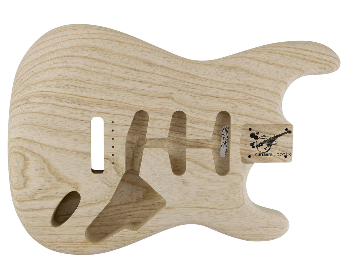SC SSS BODY - 1960's 1pc Swamp Ash 1.7 Kg - 857475-Guitar Bodies - In Stock-Guitarbuild