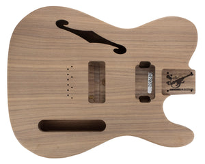TC BODY 2pc Walnut 1.9 Kg - 847032-Guitar Bodies - In Stock-Guitarbuild