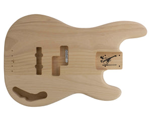 PJ BODY 2pc Alder 2.1 Kg - 848848-Bass Bodies - In Stock-Guitarbuild