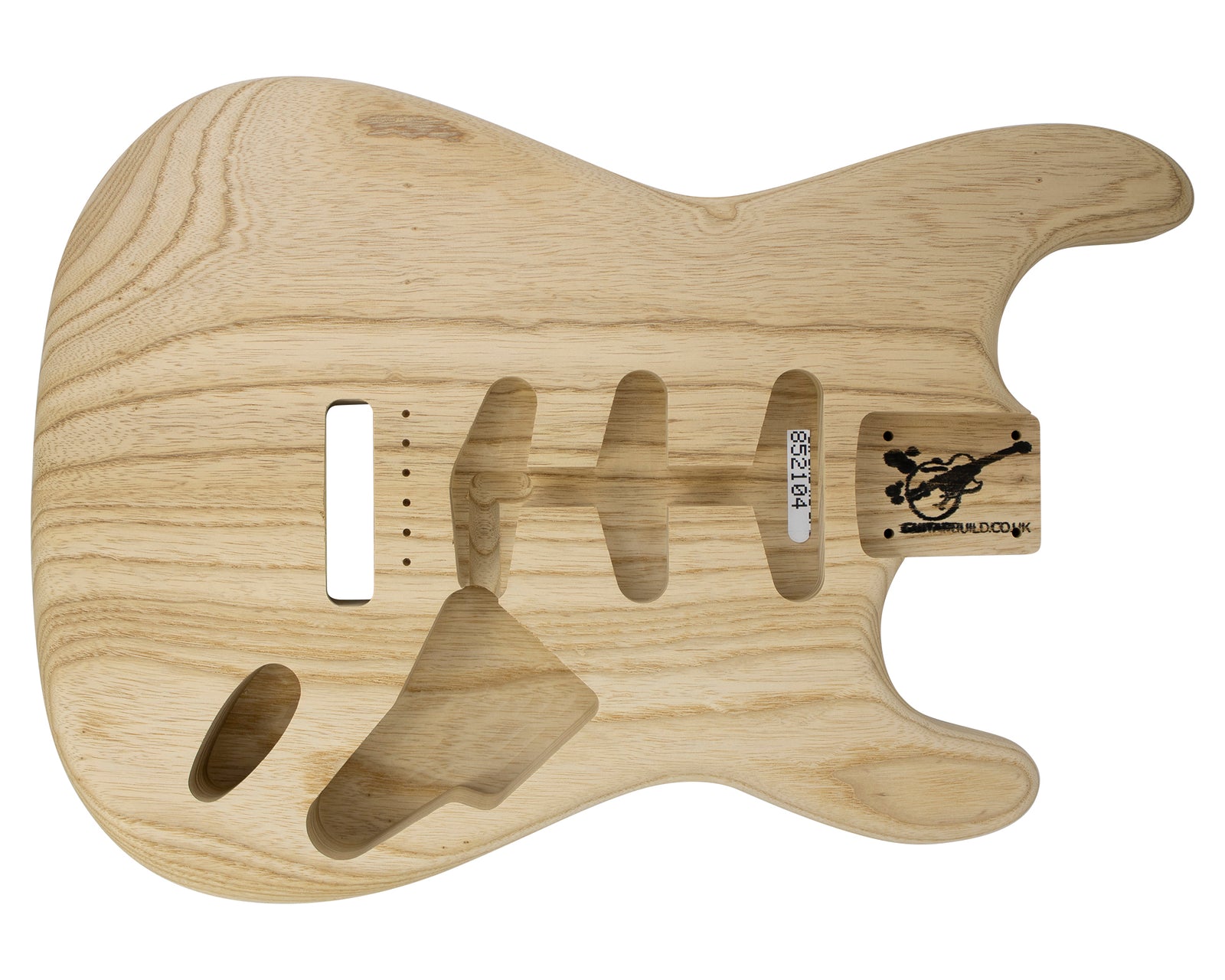 SC SSS BODY 2pc Roasted Swamp Ash 1.8 Kg - 852104-Guitar Bodies - In Stock-Guitarbuild